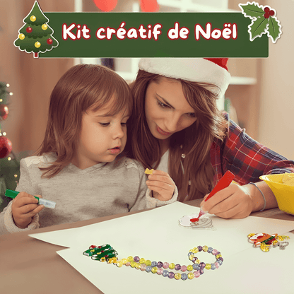 Kit de peinture cristal pour Noël - Pendentifs Magiques